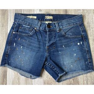 EUC William Rast Birdie Boy Jean Shorts Size 26